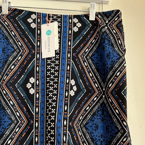 Stitch Fix Skies are Blue Ponte Knit Skirt NWT - Picture 3 of 4